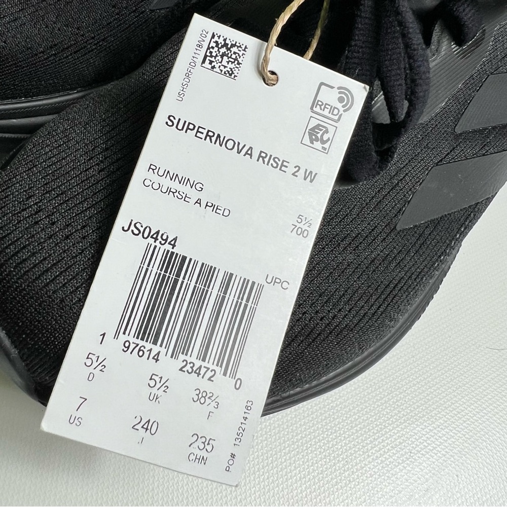 Adidas Supernova Rise Running Shoes size 7 NWT - Picture 4 of 8